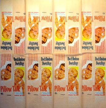 036 Celebrities - 3-ply - Bistro - Rock Hudson / Doris Day